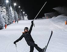 VEČERNÉ LYŽOVANIE