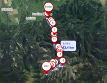 Demänovská Dolina – Jaskyňa Slobody – Jasná – Tri vody